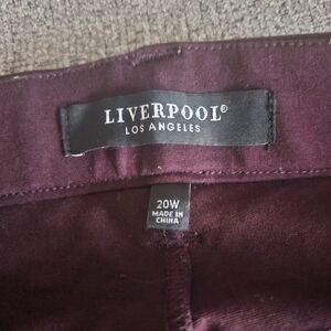 Liverpool Women's Skinny Pants - Dark Purple